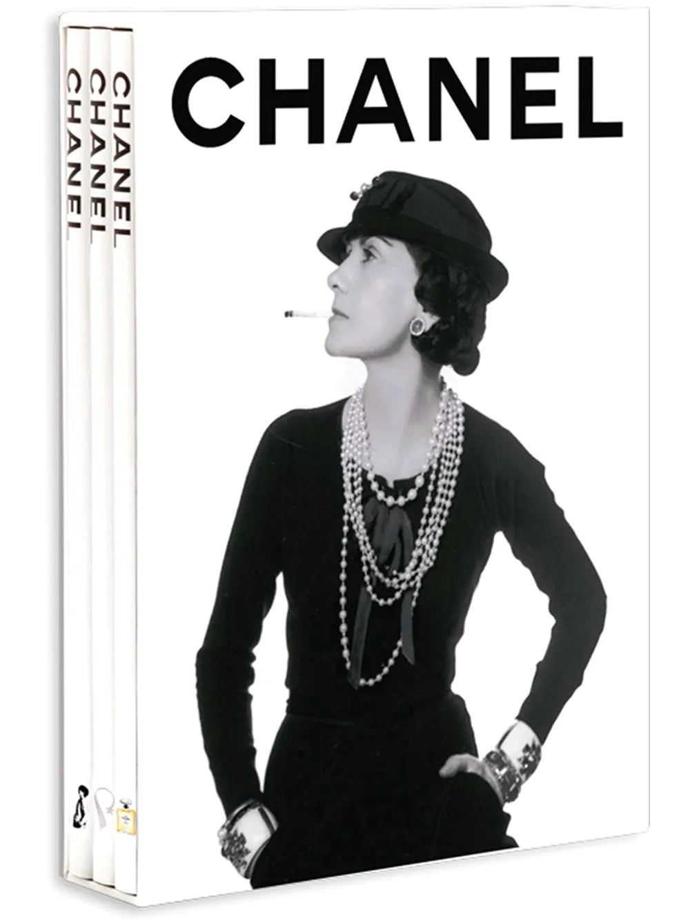 Chanel: 3 volume Set Fashion Fine Jewelry Perfume Hard Back cover Assouline  9782843235184